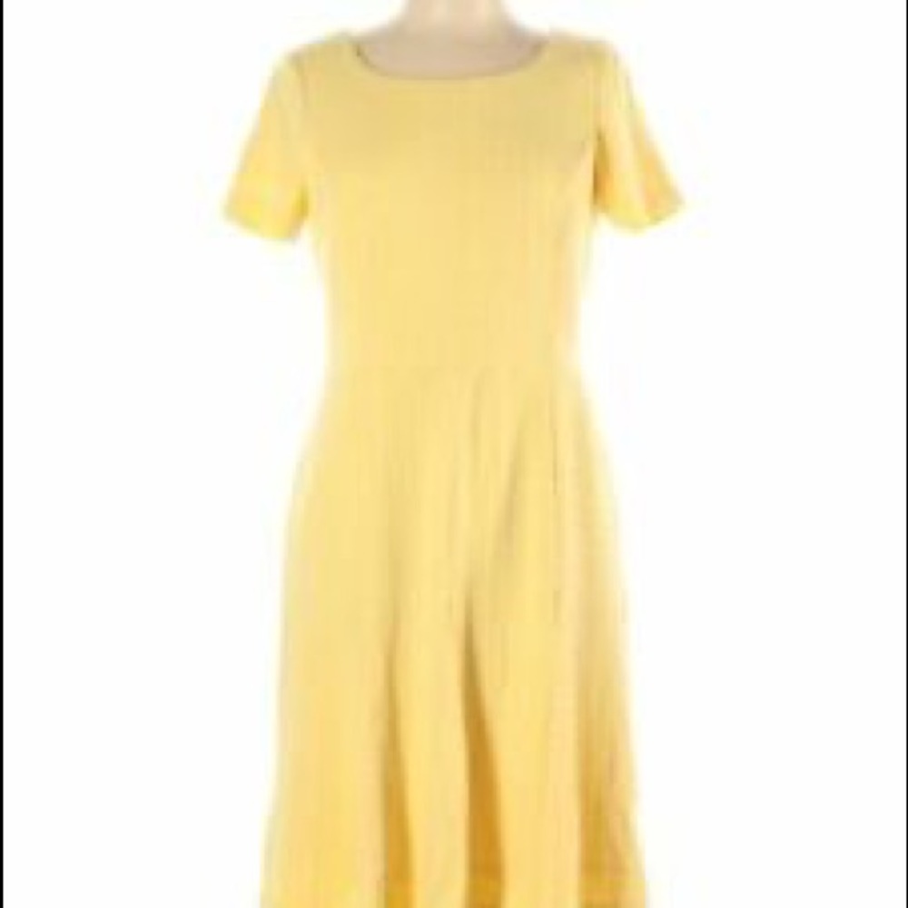 Dress Talbots Yellow - Size L